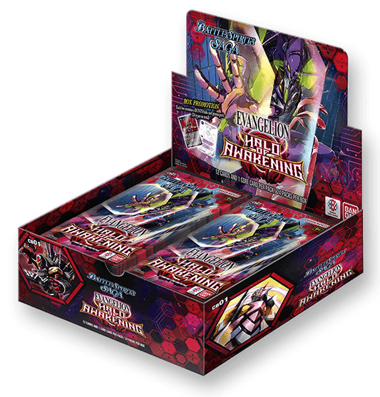 BSS Halo of Awakening Evangelion Collaboration Booster Box (24 packs)