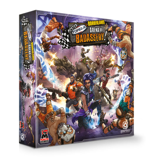 Borderlands Mister Torgue's Arena of Badassery Board Game