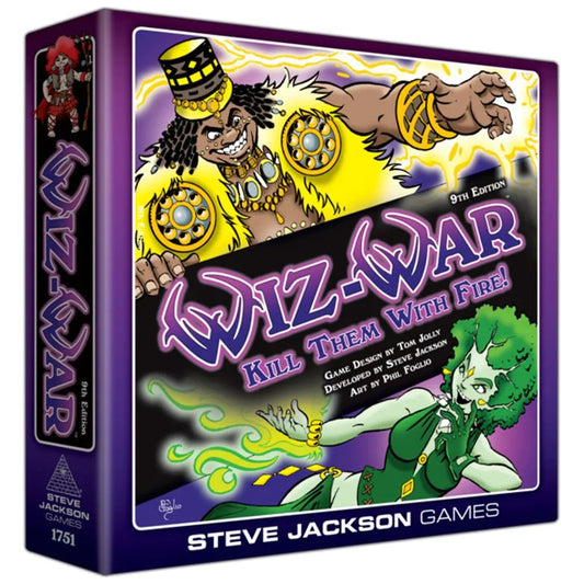 Wiz-War Board 9th Edition Board Game