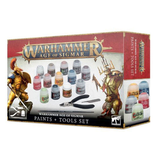 Warhammer Age of Sigmar Paints + Tools