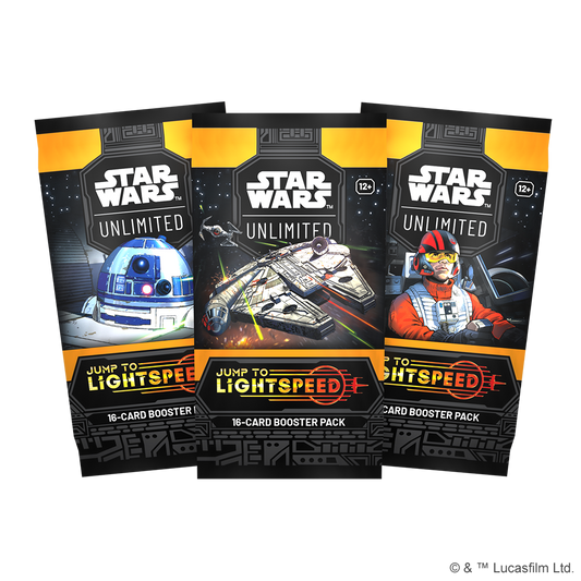 Star Wars Unlimited Jump to Lightspeed Booster Pack