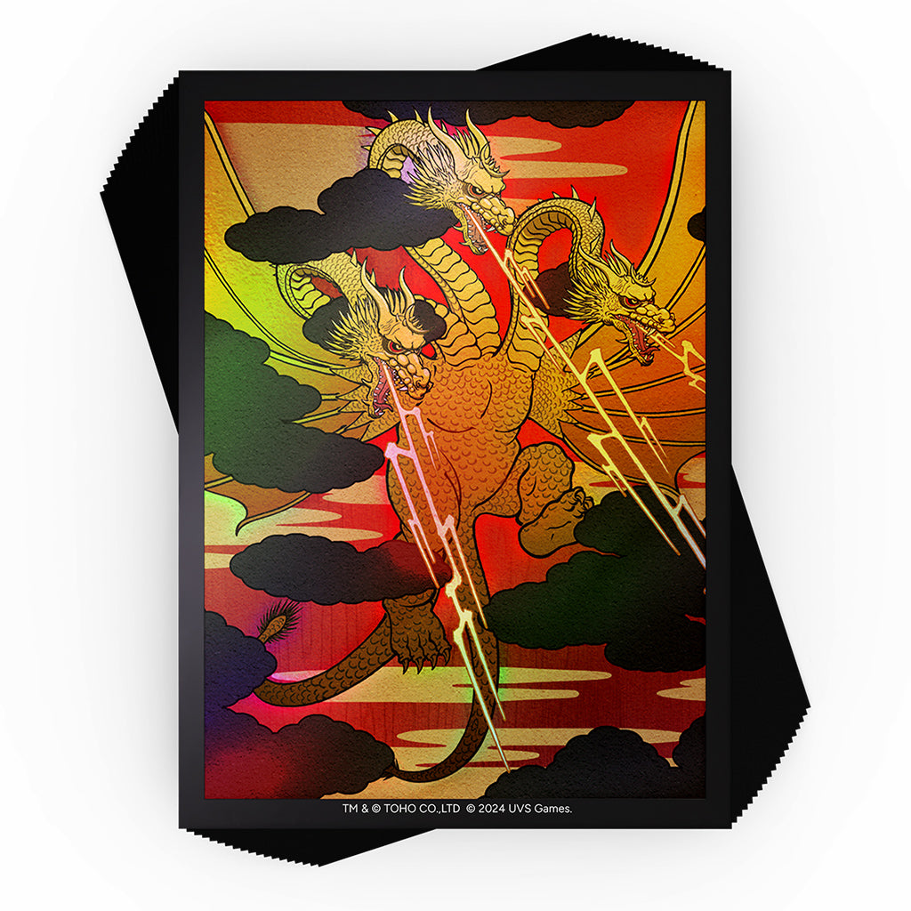 Universus Godzilla Art Sleeves King Ghidorah