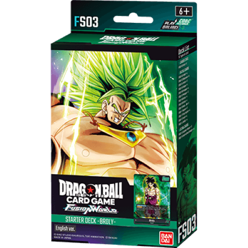 Dragon Ball Super Fusion World Starter Deck FS03 Broly