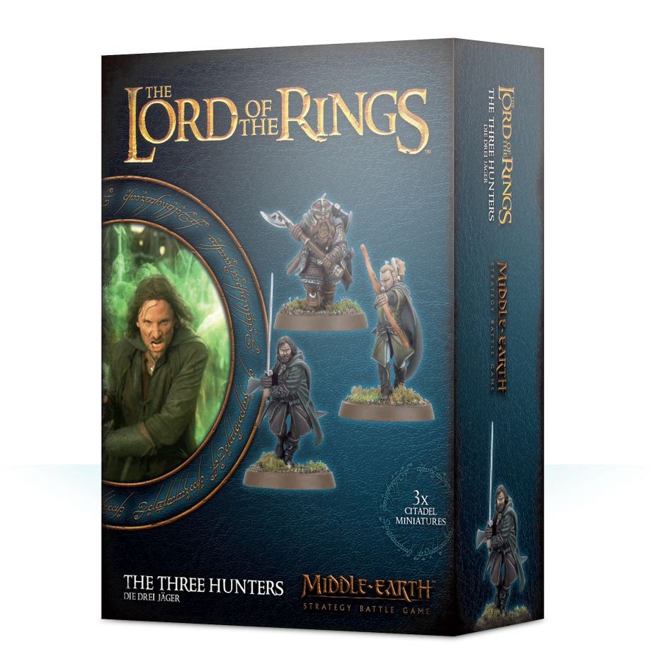 LoTR The Three Hunters Middle Earth Strategy Battle Game
