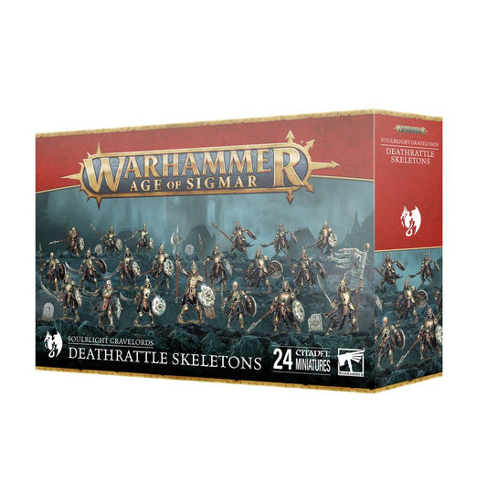 Games Workshop Warhammer AoS SOULBLIGHT GRAVELORDS DEATHRATTLE SKELETONS