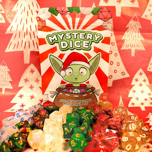 Mystery Dice Goblin Christmas Polyhedral Dice