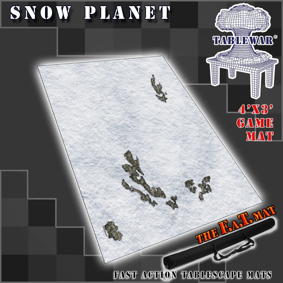 F.A.T Mat - 4'x3' - Snow Planet