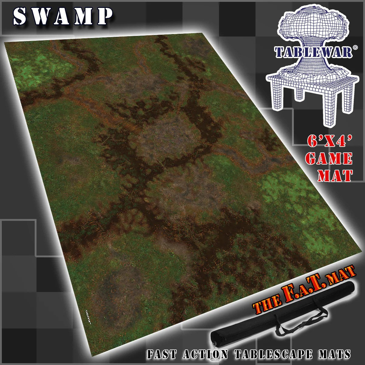 F.A.T Mat - 6'x4' - Swamp