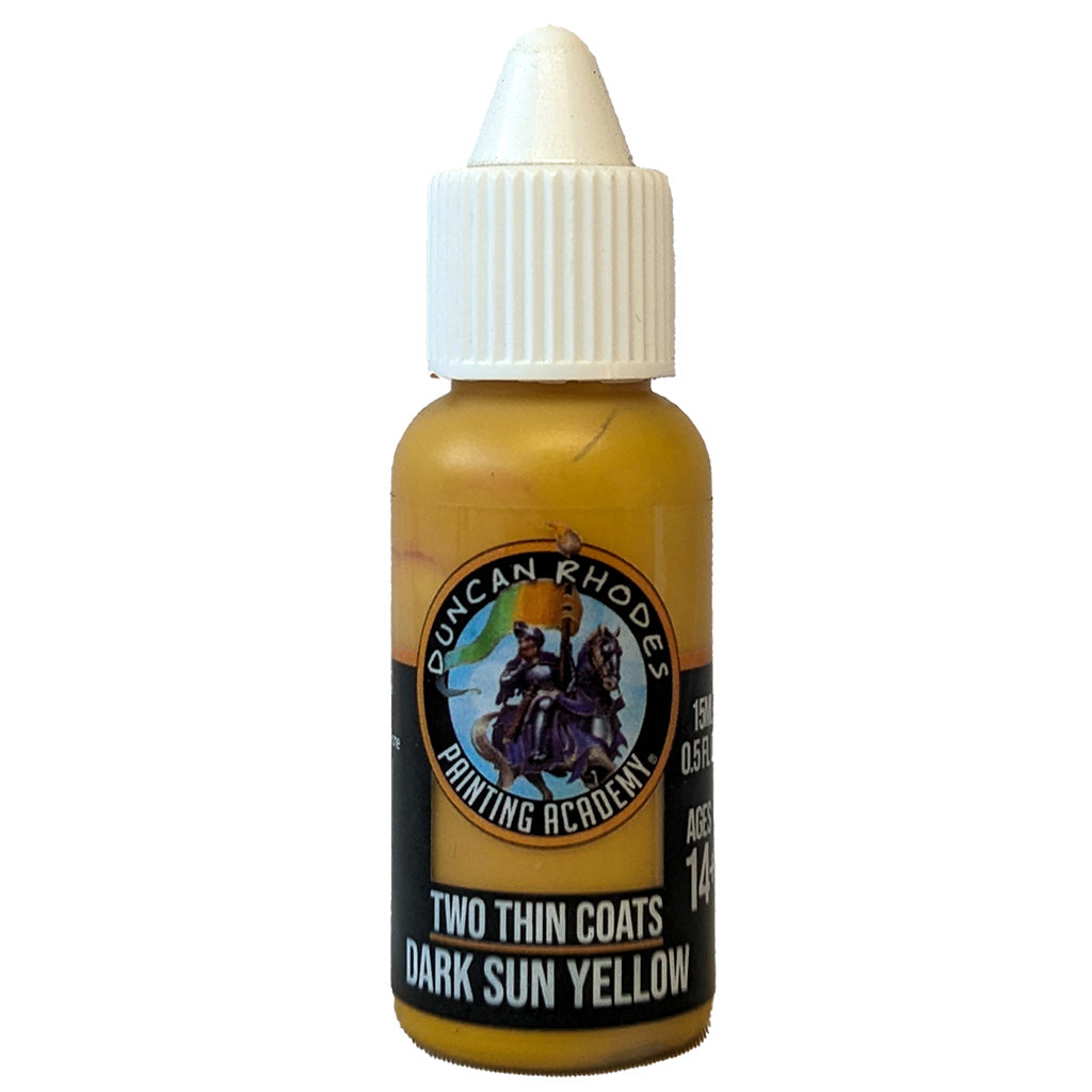 Two Thin Coats 10004 - Dark Sun Yellow