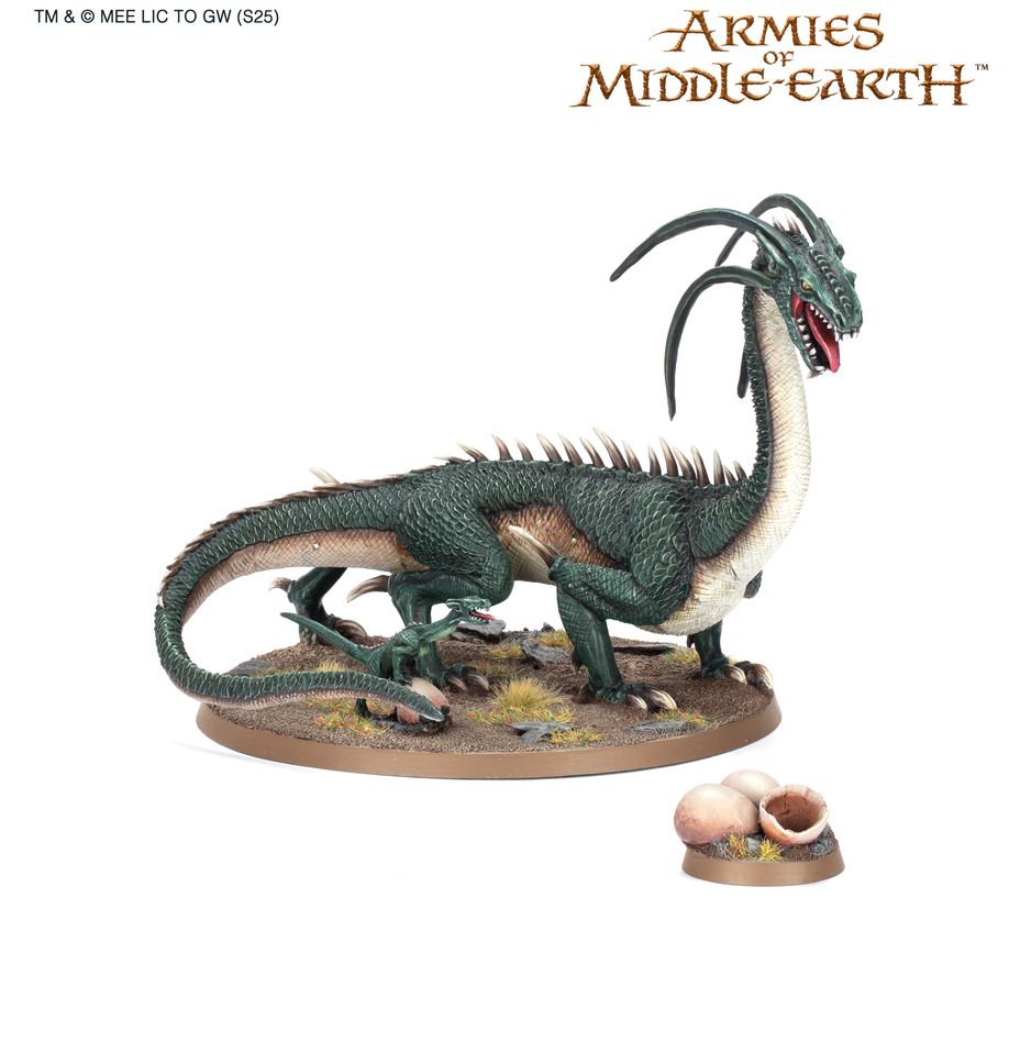 LoTR Cave Drake Middle Earth Strategy Battle Game