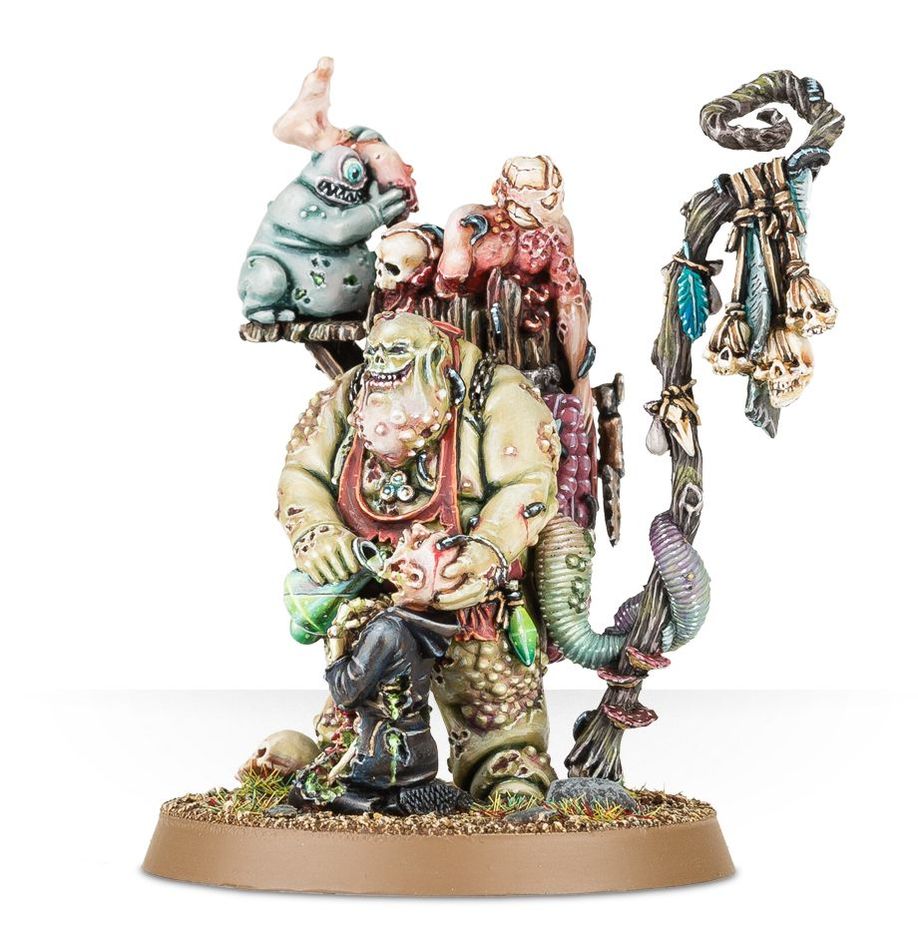 Maggotkin of Nurgle Festus The Leechlord Resin