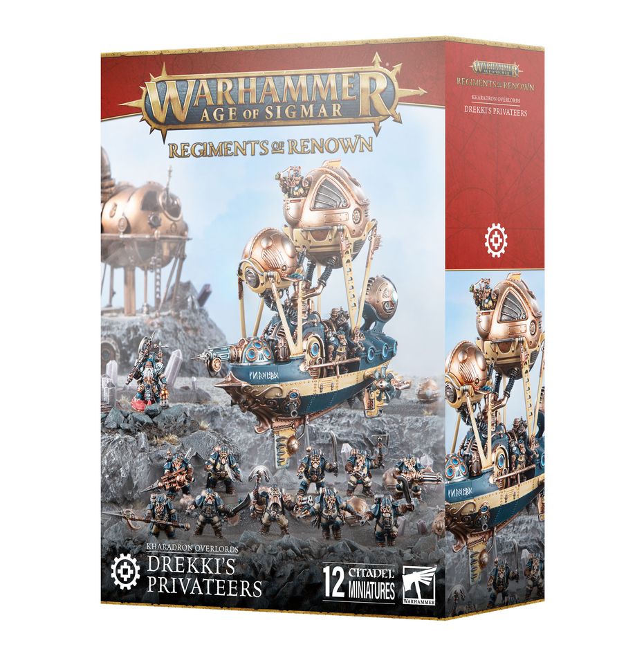 Kharadron Overlords Regiments of Renown Drekki's Privateers