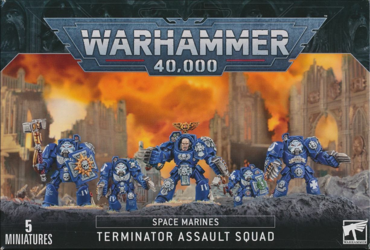 Space Marines Terminator Assault Squad