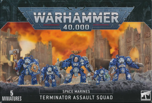 Space Marines Terminator Assault Squad