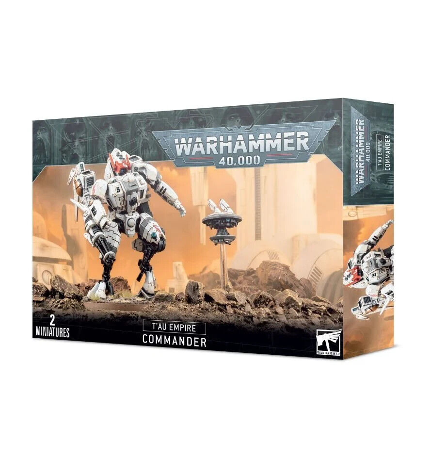 Games Workshop Warhammer 40K TAU EMPIRE COMMANDER - NEW SEALED