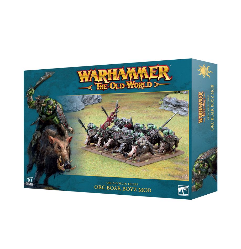 Orc & Goblin Tribes Orc Boar Boyz Mob