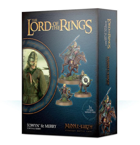 LoTR Eowyn & Merry Middle Earth Strategy Battle Game