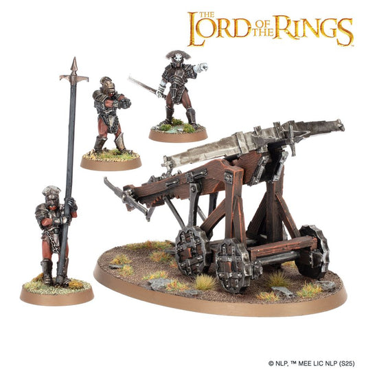LoTR Uruk-Hai Siege Assault Ballista Middle Earth Strategy Battle Game
