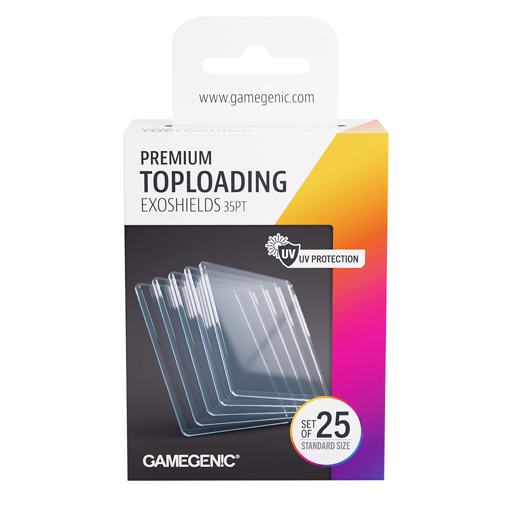 Gamegenic Premium Toploading Exoshields 35pt (25ct) - Clear