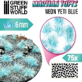 Green Stuff World Martian Tufts Neon Yeti Blue 6mm 10684