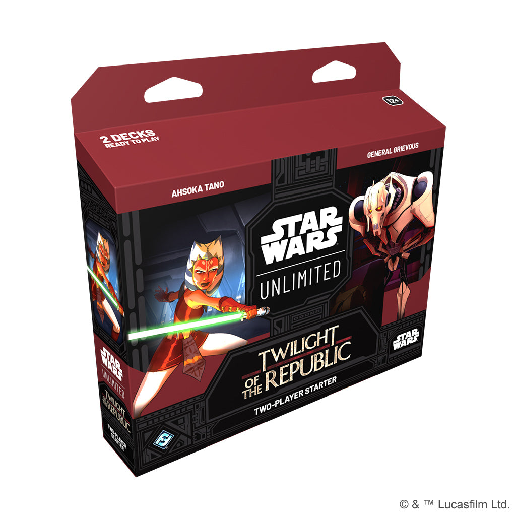 Star Wars Unlimited Twilight of The Republic Two-Player Starter Set