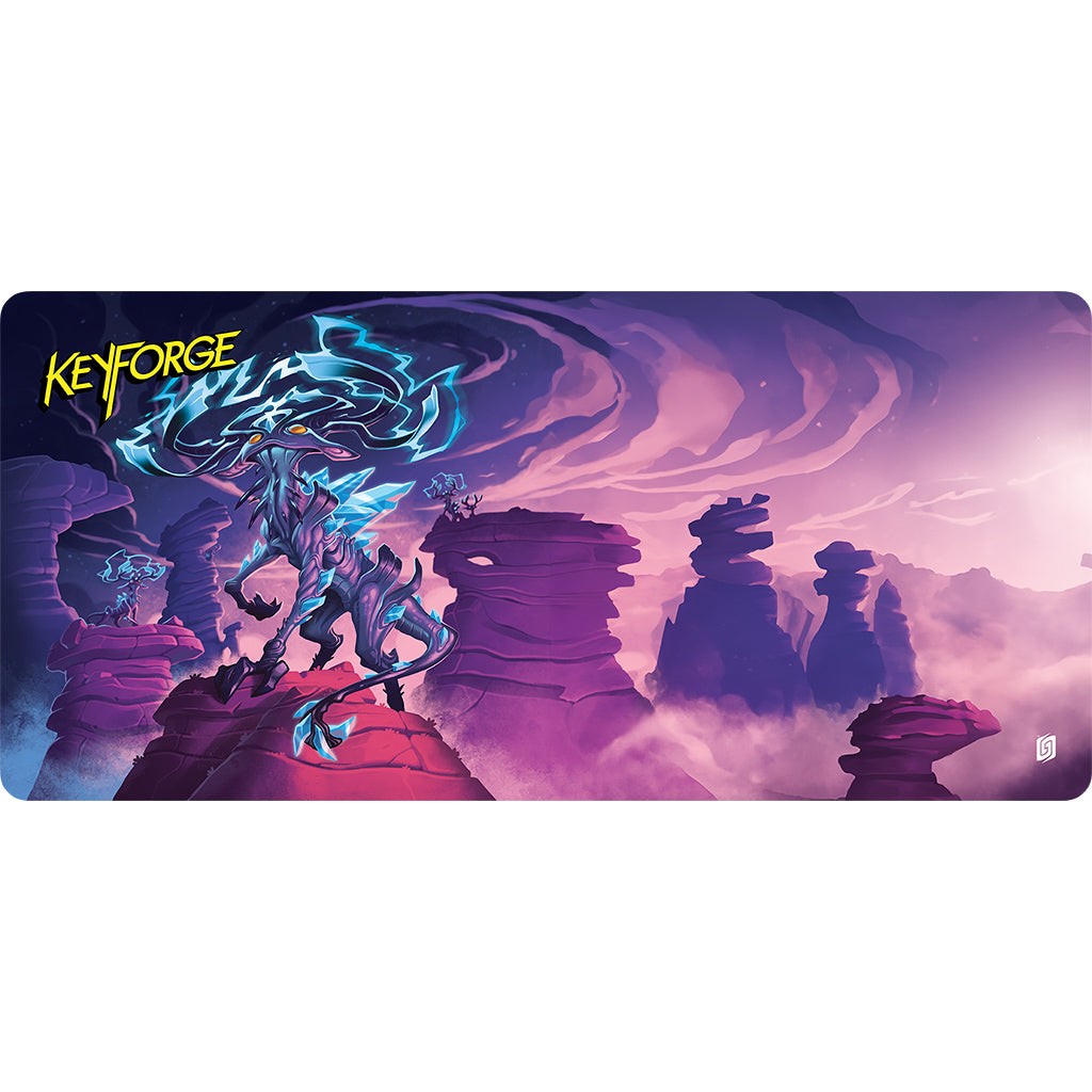 Keyforge Aember Skies X-Wide Playmat: Mars - Harmonic Pack