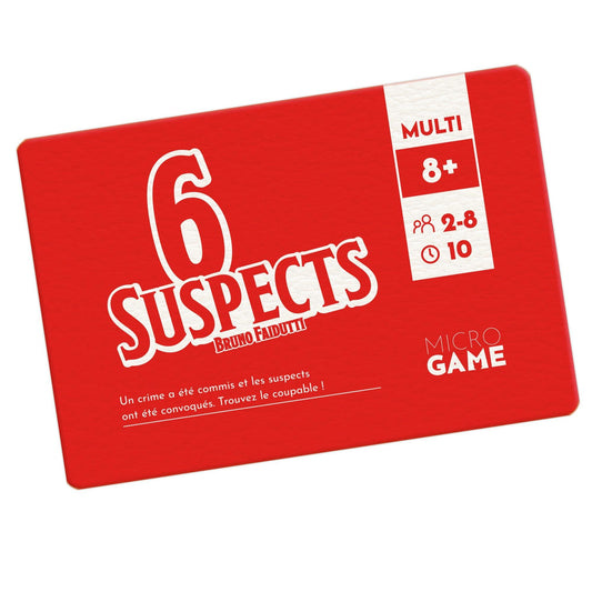 6 Suspects Micro Card Game