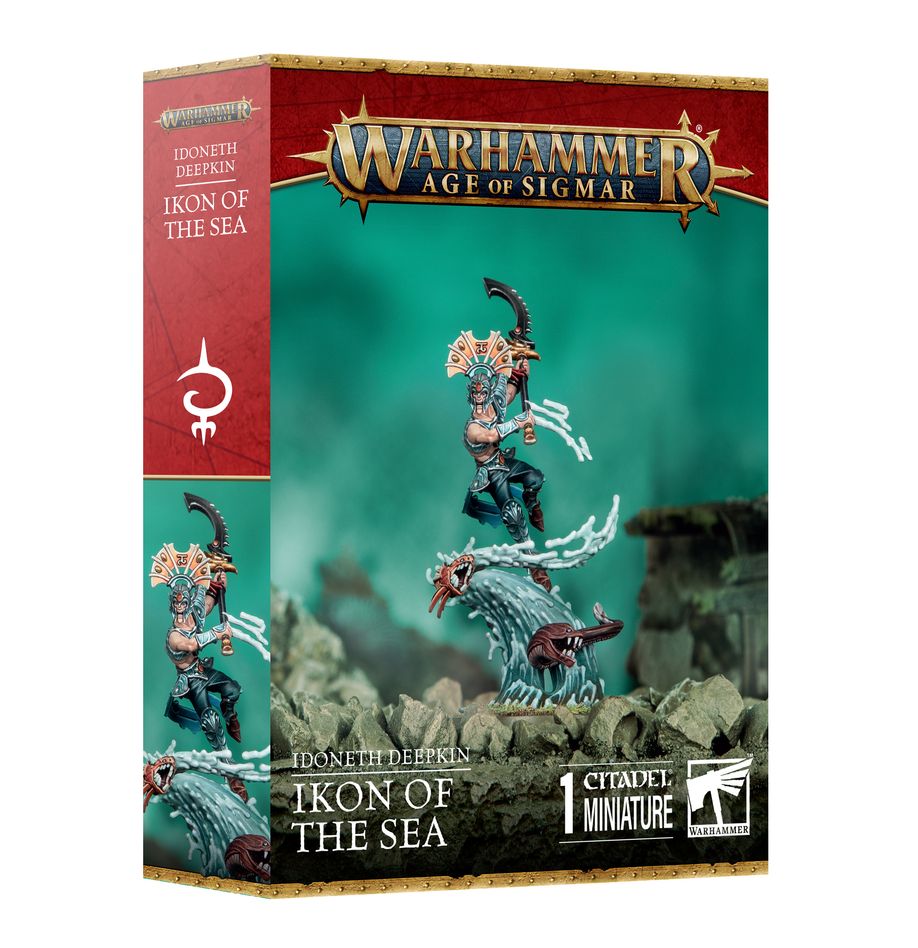 Games Workshop Warhammer AoS IDONETH DEEPKIN IKON OF THE SEA/STORM - New Sealed