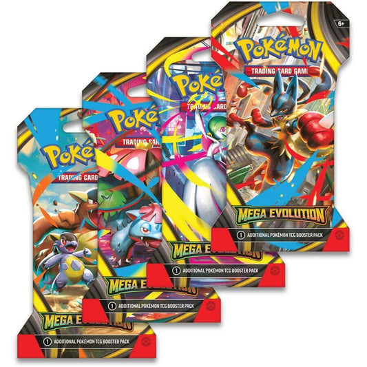 Pokemon TCG: Mega Evolution Sleeved Booster Pack (ME01)