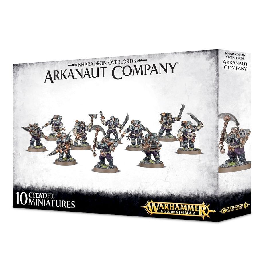 Games Workshop Warhammer AoS KHARADRON OVERLORDS ARKANAUT COMPANY - NEW SEALED