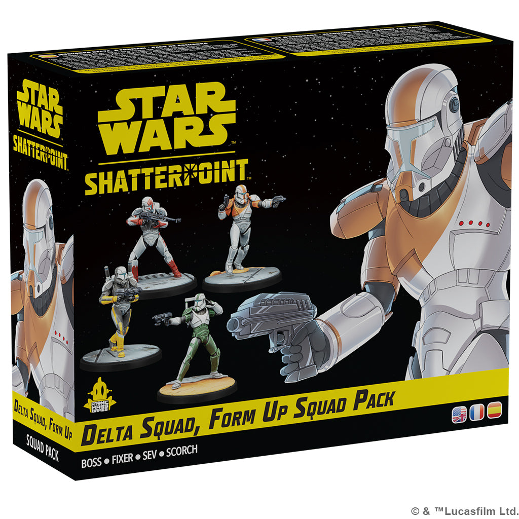 Star Wars Shatterpoint Delta Squad, Form Up Squad Pack