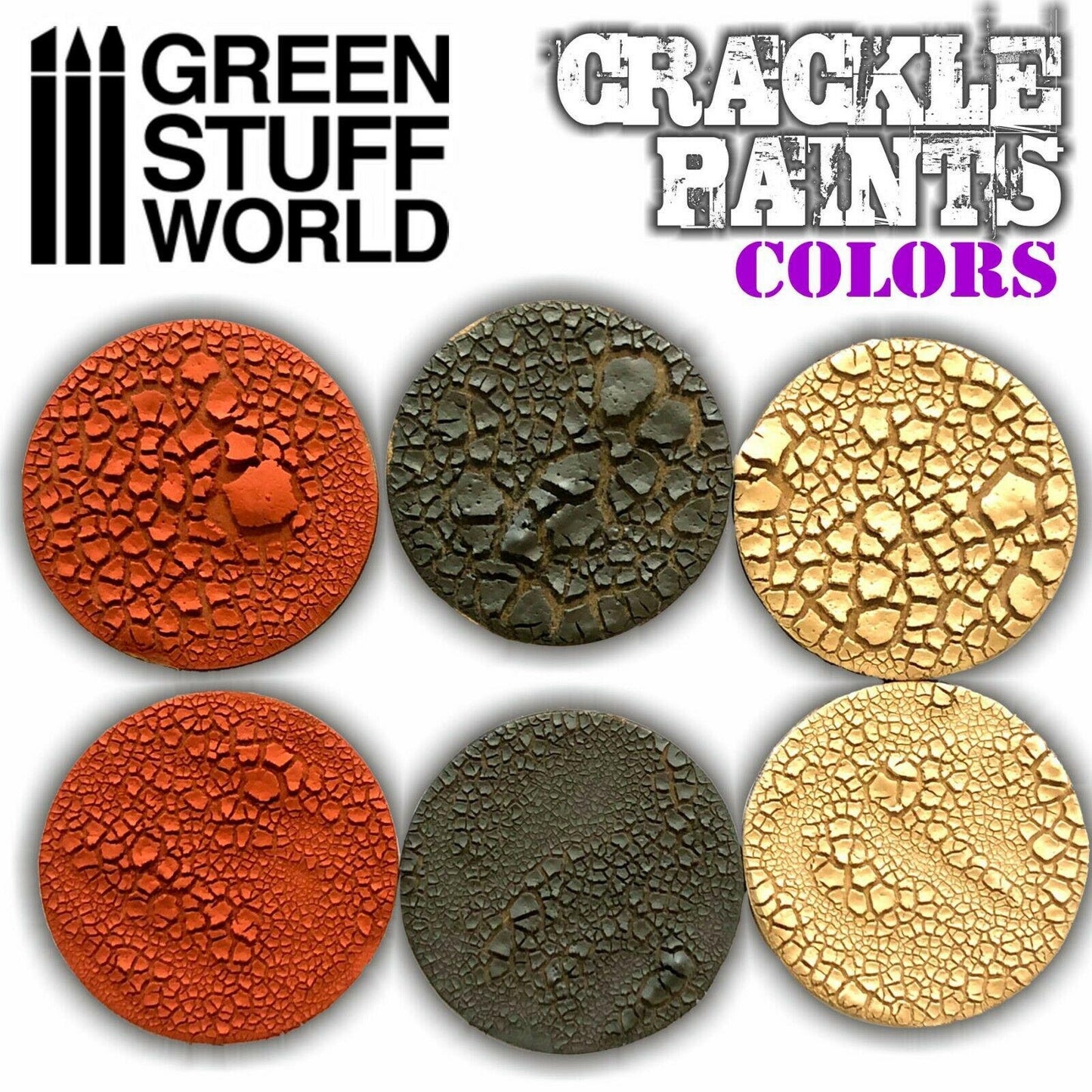 Green Stuff World Crackle Paint Badlands