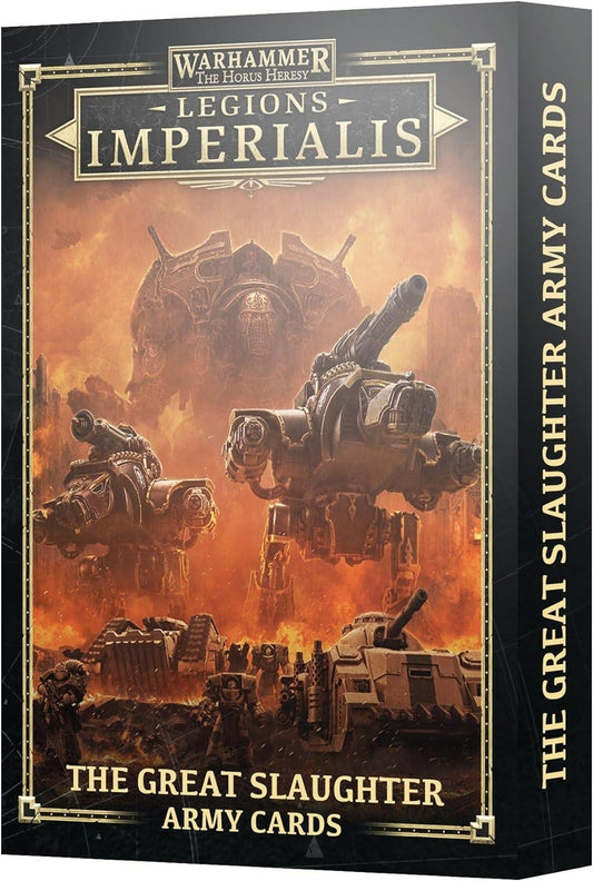 Legions Imperialis The Great Slaughter Army Cards