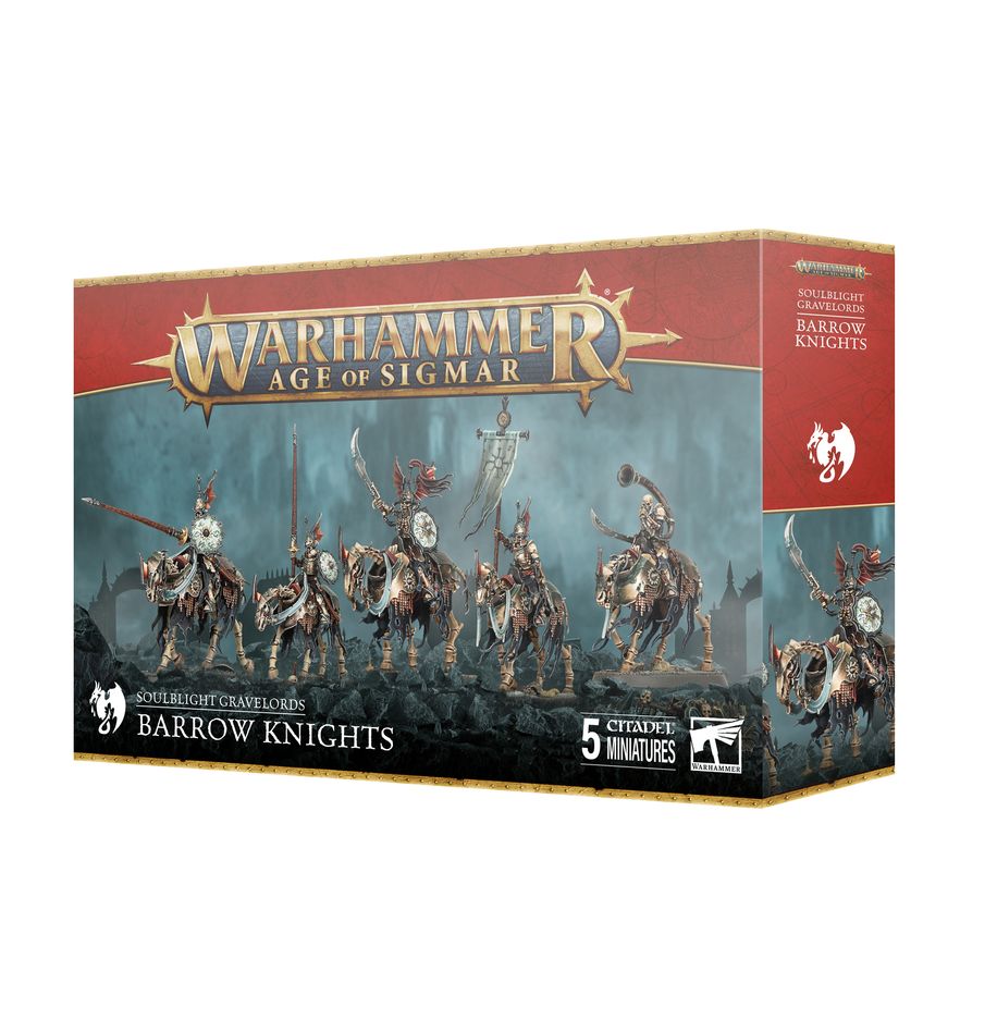 Games Workshop Warhammer AoS SOULBLIGHT GRAVELORDS BARROW KNIGHTS - NEW SEALED