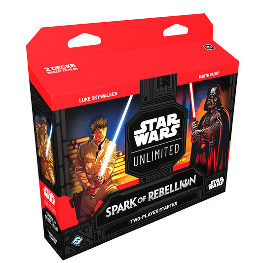Star Wars Unlimited Spark of Rebellion Two-Player Starter Set