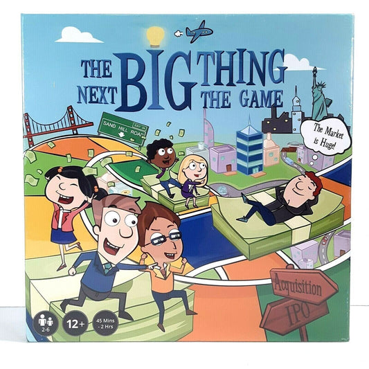 The Next Big Thing The Board Game...Startup Founders Entrepreneur Journey +12YO