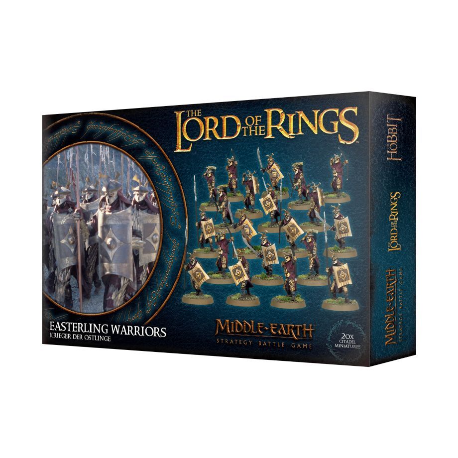 LoTR Easterling Warriors Middle Earth Strategy Battle Game