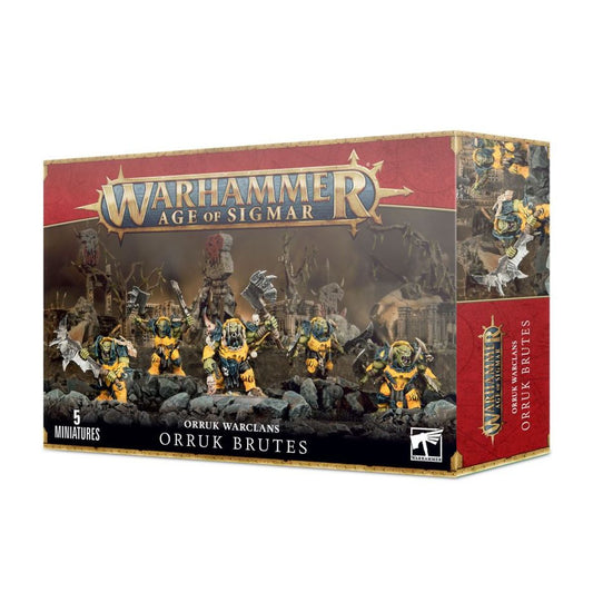 Games Workshop Warhammer AoS ORRUK WARCLANS ORRUK BRUTES - NEW SEALED