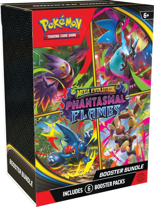 Pokémon TCG: Mega Evolution Phantasmal Flames Booster Bundle