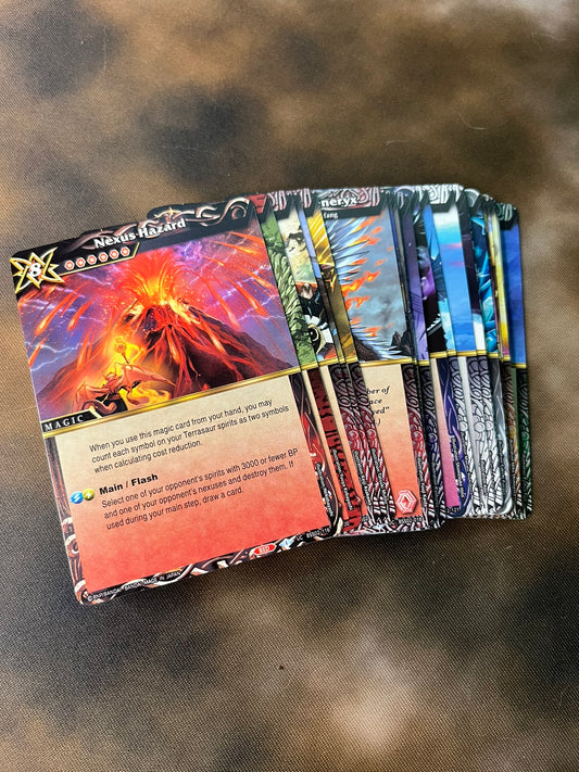 Battle Spirits Saga BSS02 False Gods Complete Set of Uncommons