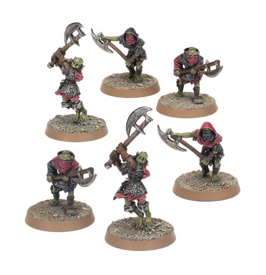 LoTR Moria Goblin Prowlers Middle Earth Strategy Battle Game