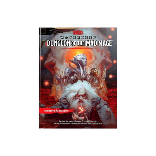 Dungeons & Dragons Waterdeep: Dungeon of the Mad Mage (Adventure Book, D&D Roleplaying Game) by Wizards RPG Team - Preowned