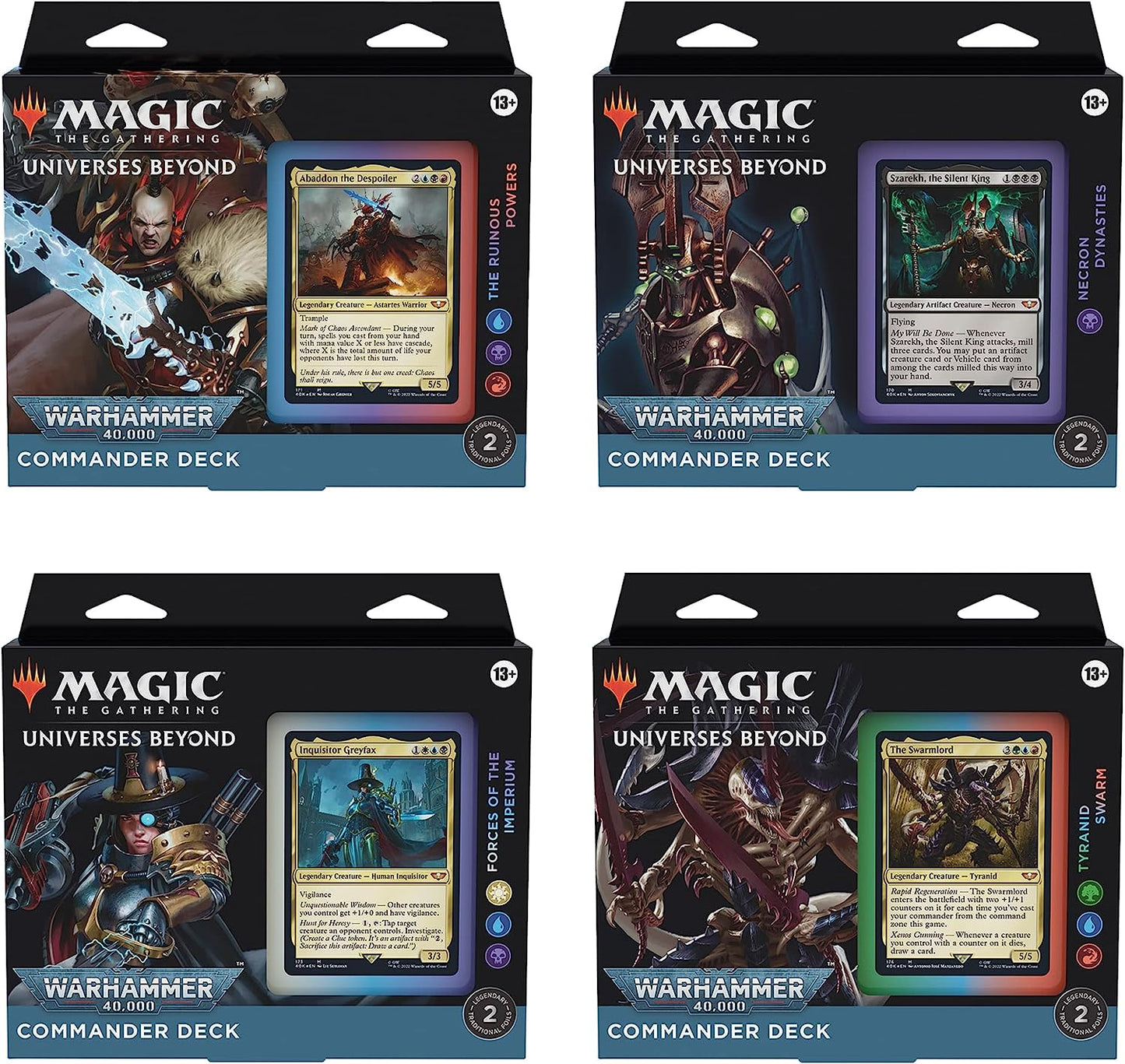 Magic the Gathering Trading Card Games: Warhammer 40K Commander Deck