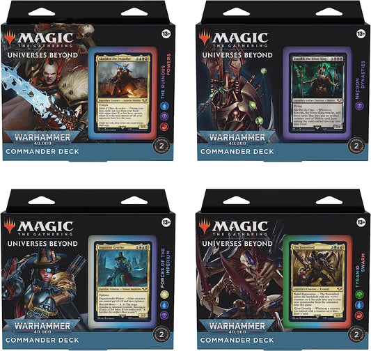 Magic the Gathering Trading Card Games: Warhammer 40K Commander Deck