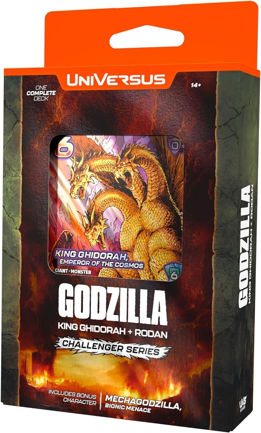 Universus Godzilla Challenger Series - King Ghidorah & Rodan Deck
