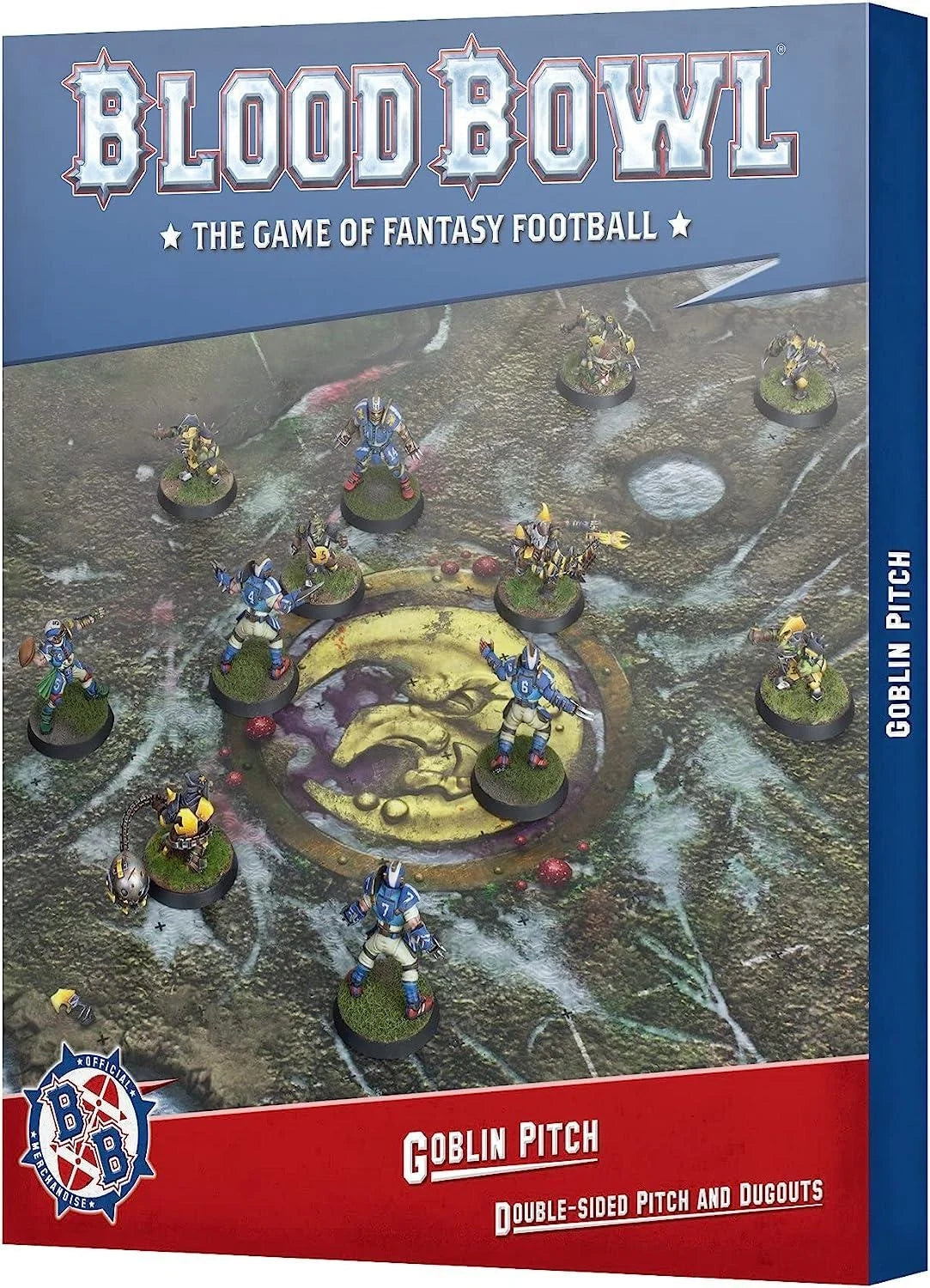 Blood Bowl: Goblin Double Sided Pitch