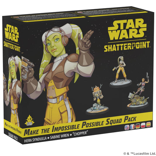 Star Wars Shatterpoint Make The Impossible Possible Squad Pack