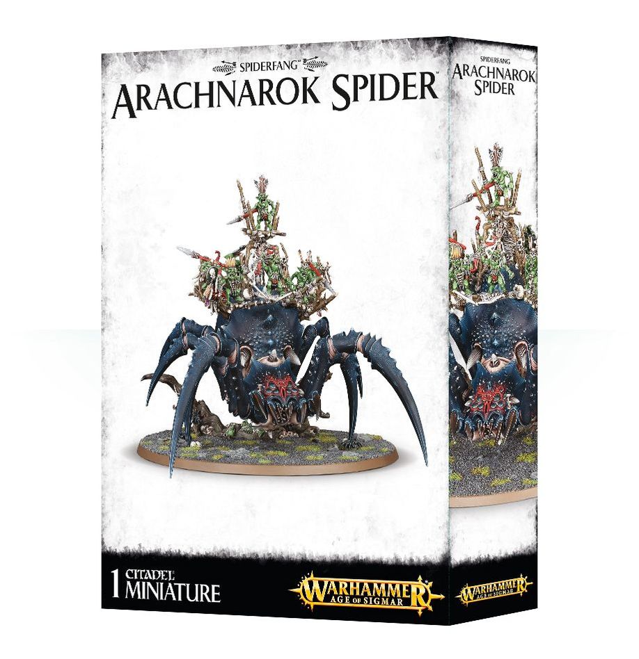 Gloomspite Gitz Spiderfang Arachnarok Spider