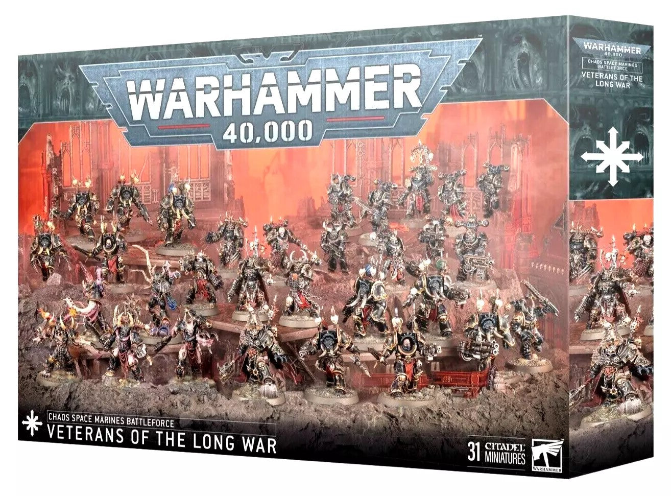 Chaos Space Marines Battleforce Veterans of the Long War