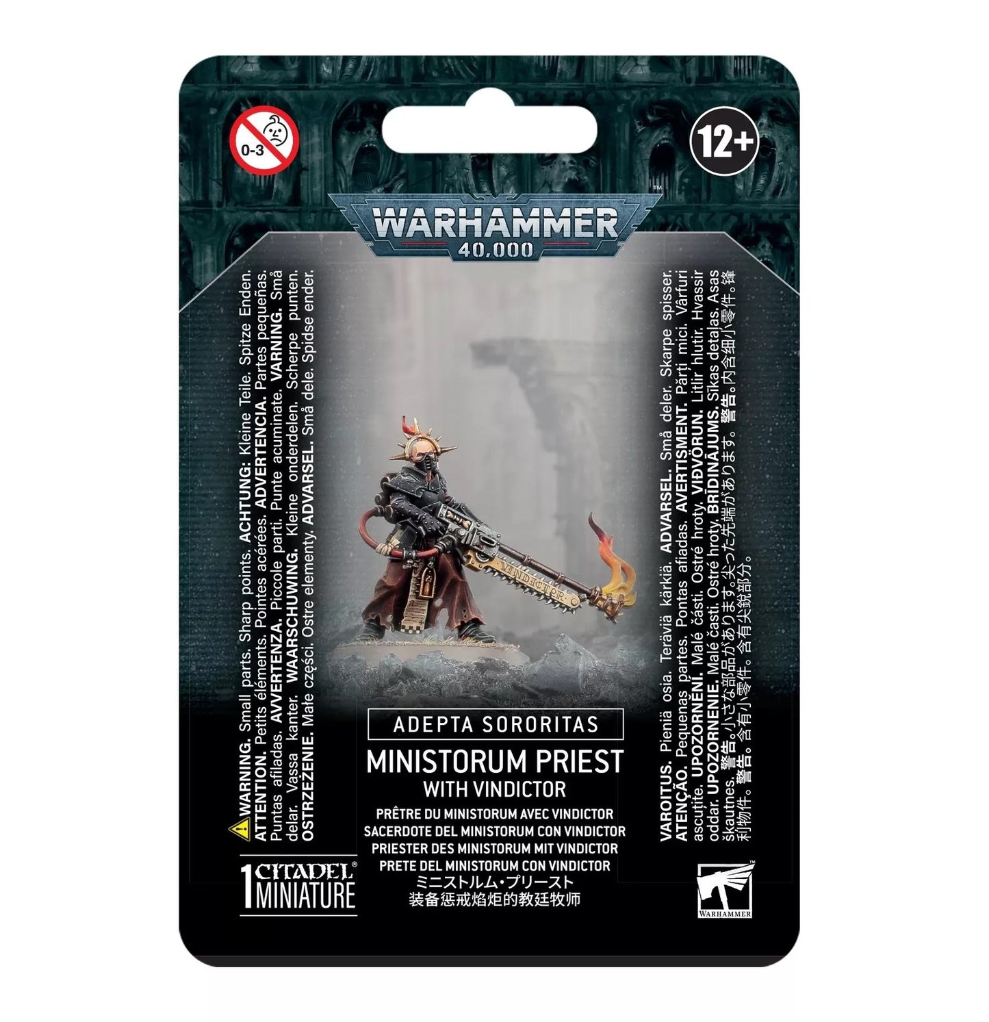 Adepta Sororitas Ministorium Priest with Vindicator